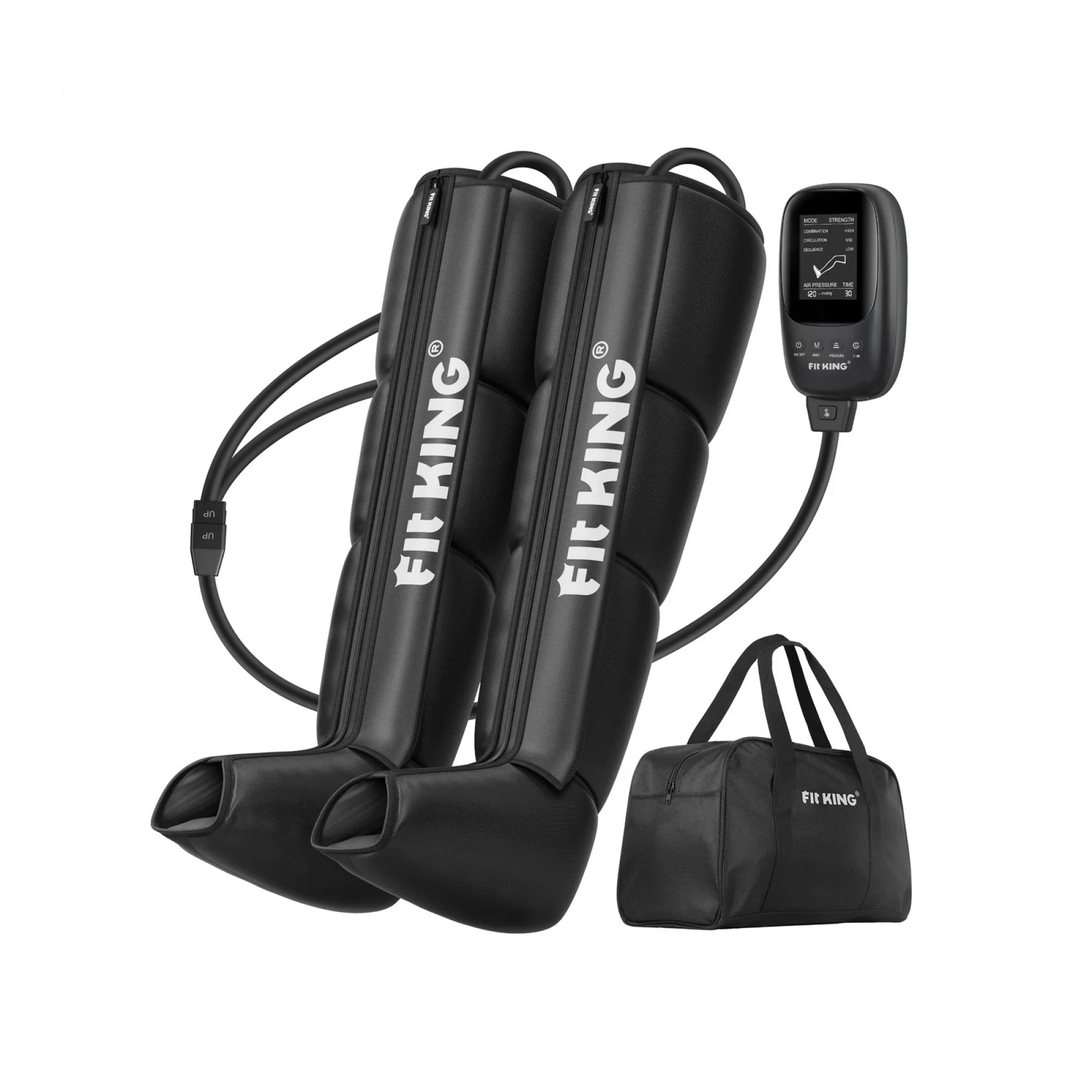 Апарат для масажу ніг, компресійні чоботи для відновлення FIT KING